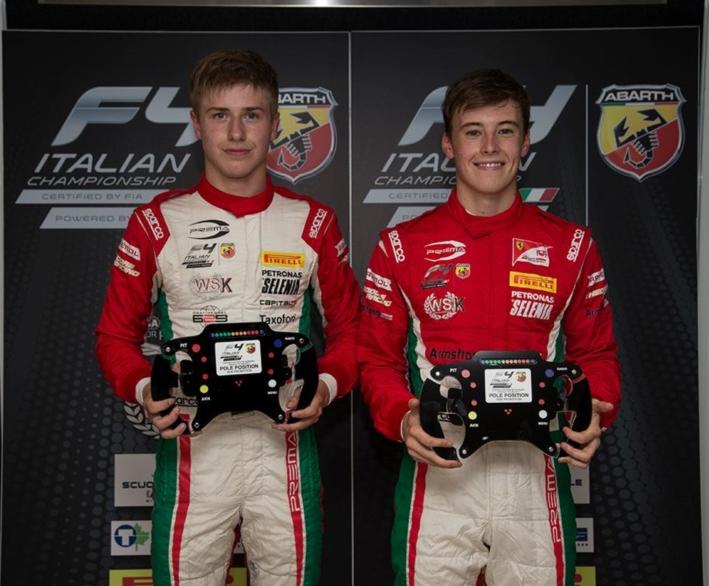 Marcus Armstrong and Juri Vips take pole position at Mugello